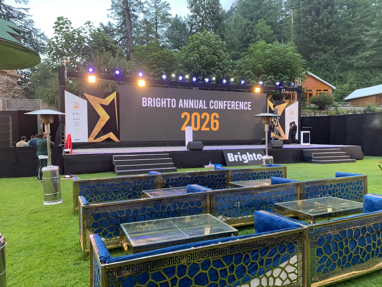SMD screens at Serena Hotel Islamabad