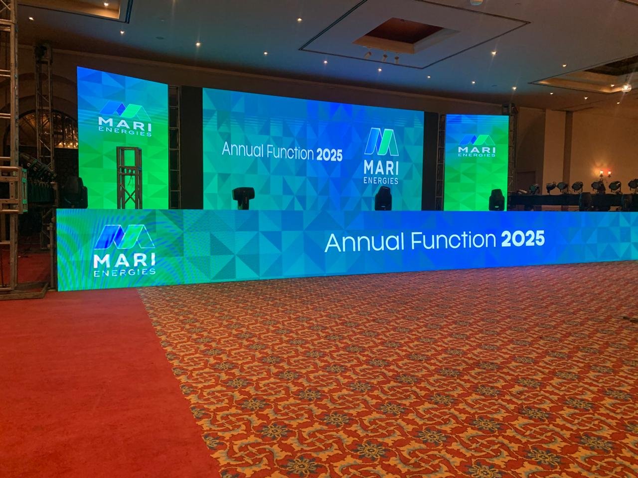 SMD screens at Serena Hotel Islamabad