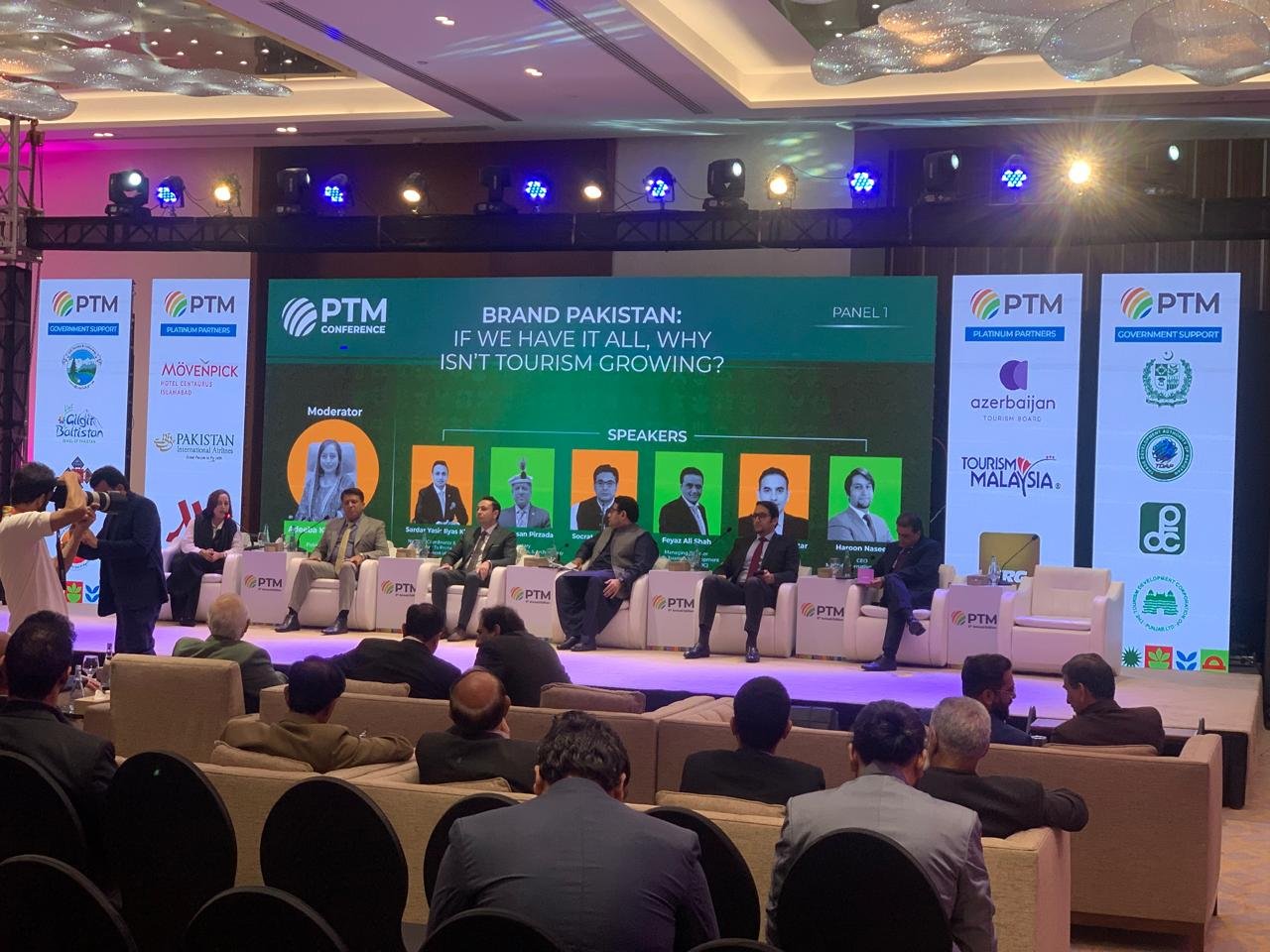 SMD screens at Serena Hotel Islamabad