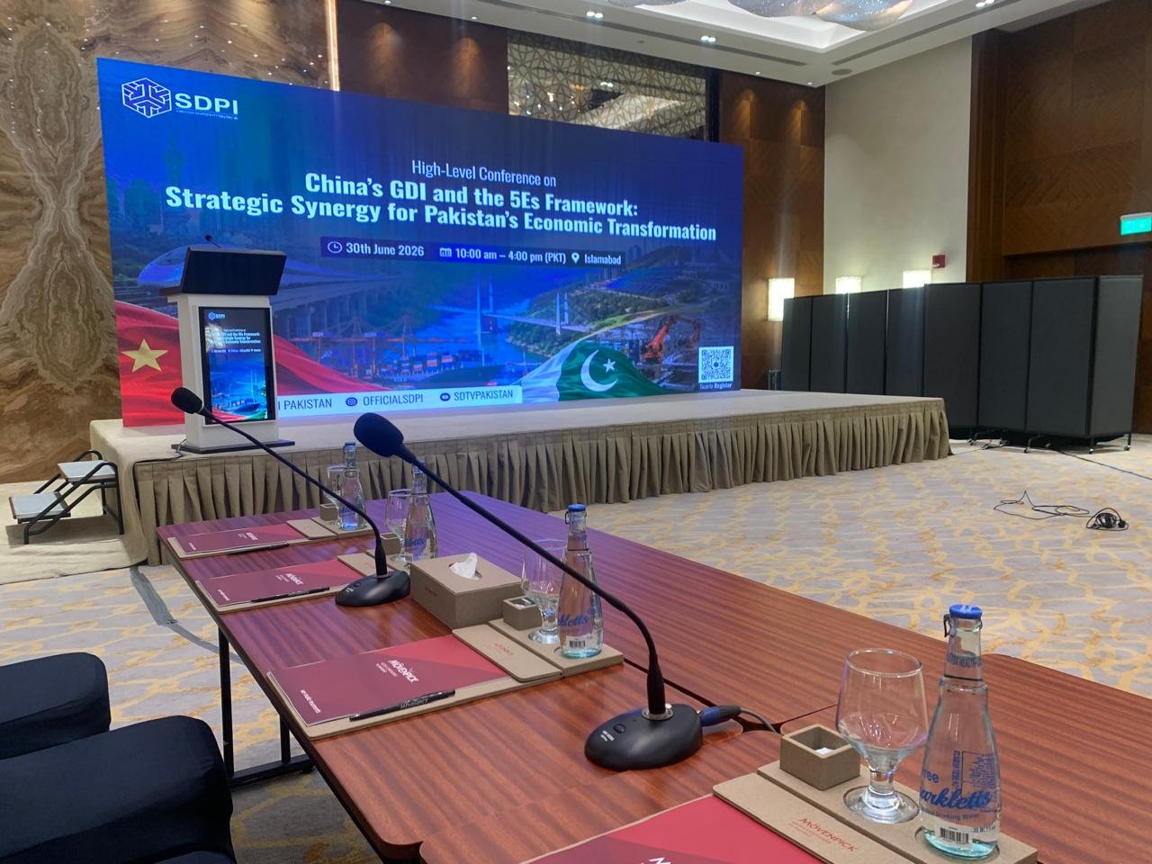 SMD screens at Serena Hotel Islamabad
